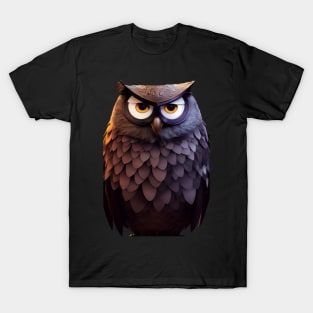 The Great Horn Owl T-Shirt
